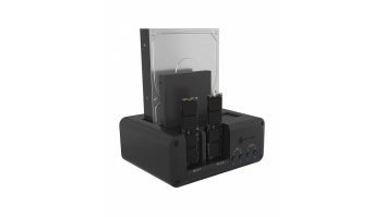 Raidsonic 4-bay Enclosure for 2x M.2 NVMe and 2x 2.5"/3.5" HDD/SSD | IB-2925MS-CU31