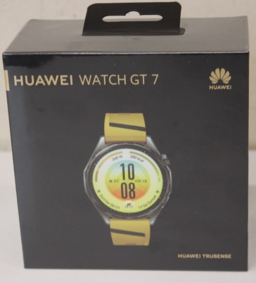 SALE OUT. HUAWEI WATCH GT 7 46mm, Yellow, Atum-B39FY DAMAGED PACKAGING | SALE OUT. | DAMAGED PACKAGING