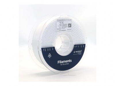 Flashforge High Speed ABS filament, 1.75 mm, 1 kg | 3DP-ABS1.75HY-01-W | ABS filament | White