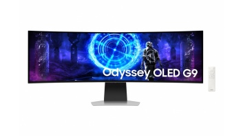 Monitor|SAMSUNG|49"|Gaming/Curved|5120x1440|32:9|0.03 ms|Speakers|Height adjustable|Tilt|Colour Silver|LS49DG950SUXEN