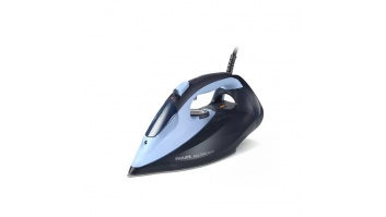 Philips DST7041/20 | Steam Iron | 2800 W | Water tank capacity 300 ml | Continuous steam 50 g/min | Steam boost performance 250 g/min | Blue