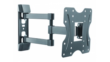 Gembird | Wall mount | WM-42ST-02 | Tilt, Swivel | 23-42 " | Black