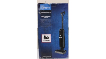 SALE OUT. | Midea Cordless Vacuum Cleaner | X10 Wet and Dry | 220 W | 22.2 V | Operating time (max) 35 min | Black | Warranty 24 month(s) | DAMAGED PACKAGING AND PAINT, MISSING INNER PACKAGING AND MANUAL, SCRATCHED, DIRTY