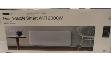 SALE OUT. Mill PA2000WIFI4 Panel Heater with WiFi Gen 4 2000 W Suitable for rooms 24-28 m², White, IPX4 | Mill Invisible Smart WiFi Heater | PA2000WIFI4 | Panel Heater | 2000 W | Suitable for rooms up to 24-28 m² | White | DAMAGED PACKAGING, DENTED BODY |