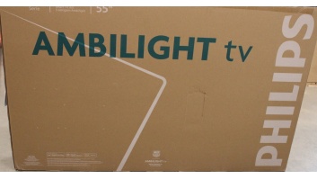 SALE OUT. Philips 55PUS8010/12 55" (139cm) LED 4K Ambilight TV | Philips 55PUS8010/12 | 55 | Smart TV | TITAN OS | UHD | Black | DAMAGED PACKAGING