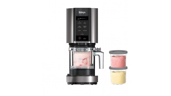 NINJA Ice Cream Maker | NC302EU CREAMi 7-in-1 | Power 800 W | Capacity 0.493 L | Black/Silver