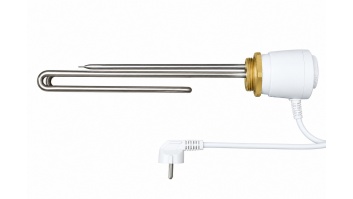 Eliko W091N | 3.0 kW electric heater with thermostat, 6/4" connection, 230V
