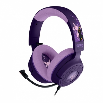 Razer Gaming Headset | Kraken V4 X | Wired | Microphone | Espeon & Umbreon Edition | Noise reduction