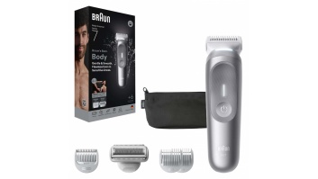 BRAUN Series 7 ķermeņa trimmeris, pelēks