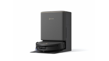 Ecovacs DEEBOT T90S PRO OMNI Vacuum Cleaner,Robot,Wet&Dry,40000Pa,TruEdge 3.0,ZeroTangle 4.0,OZMO Roller 3.0,Black+OMNI Auto-Empty Station