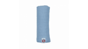 Lodger Swaddler Solid kokvilnas autiņš, 70x70 cm, Blue Fogg