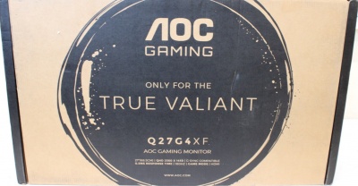 SALE OUT. AOC Gaming Q27G4XF 27", 2560x1440/1ms/250cd/m², HDMI, DisplayPort, USB | AOC | Q27G4XF | 27 " | IPS | 16:9 | 180 Hz | 1 ms | 2560 x 1440 pixels | 300 cd/m² | HDMI ports quantity 1 | Black | Warranty 35 month(s) | DAMAGED PACKAGING, DEMO