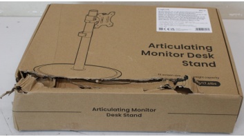 SALE OUT. Logilink BP0110 Monitor stand, 17-32", steel, curved screens | Logilink Desk Mount | Tilt, swivel, level adjustment, rotate | 17-32 " | Maximum weight (capacity) 8 kg | DAMAGED PACKAGING | Black