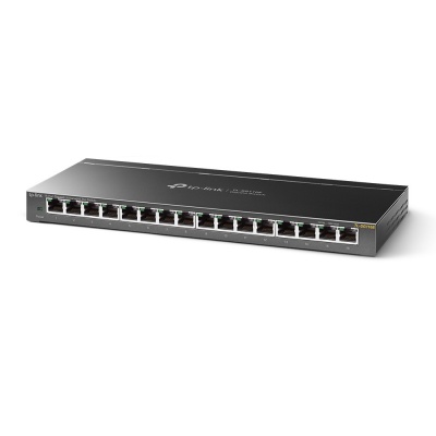 TP-LINK | Switch | TL-SG116E | Web managed | Wall mountable | Gigabit Ethernet (copper) ports quantity 16 | Power supply type External