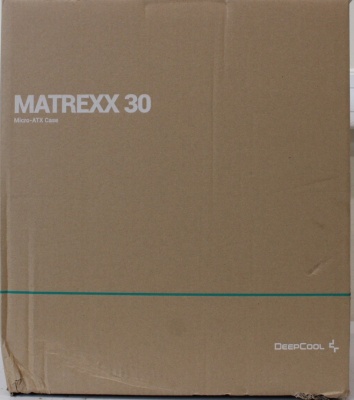 SALE OUT.  | Deepcool | MATREXX 30 | Side window | Micro ATX | DAMAGED PACKAGING