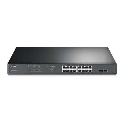 TP-LINK | Switch | TL-SG1218MPE | Web Managed | Rackmountable | Gigabit Ethernet (copper) ports quantity 16 | SFP ports quantity 2 | PoE+ ports quantity 16
