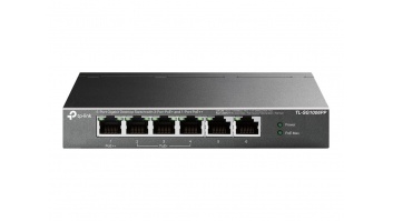 TP-LINK | 6-Port Gigabit Switch with 3-Port PoE+ and 1-Port PoE++ | TL-SG1006PP | Unmanaged | Desktop