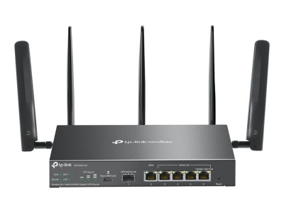 TP-LINK | Omada 4G+ Cat6 AX3000 Gigabit VPN Router | ER706W-4G | 802.1q | 10/100/1000 Mbit/s | Mesh Support Yes | MU-MiMO Yes | Antenna type Detachable | 60 month(s)