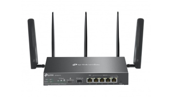 TP-LINK | Omada 4G+ Cat6 AX3000 Gigabit VPN Router | ER706W-4G | 802.1q | 10/100/1000 Mbit/s | Mesh Support Yes | MU-MiMO Yes | Antenna type Detachable | 60 month(s)