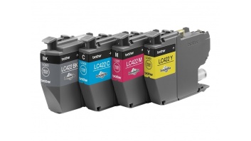 Brother LC422VAL | Ink Cartridge | Black, Cyan, Magenta, Yellow