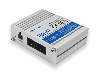 LTE Gateway: No WiFi, 4G, Input/Output, Micro USB | Teltonika | LTE Gateway | TRB141 | No Wi-Fi | Mesh Support No | MU-MiMO No | 2G/3G/4G | Antenna type 1 x SMA for LTE | 1 x Virtual network interface via micro USB
