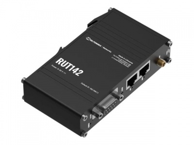 Teltonika | Ethernet Router with RS232 (RUT142000000) | RUT142 | 802.11n | 10/100 Mbit/s | Mesh Support No | MU-MiMO No | No mobile broadband