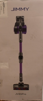 SALE OUT. Jimmy | Vacuum Cleaner | JV85 Pro | Cordless operating | Handstick and Handheld | 600 W | 28.8 V | Operating time (max) 70 min | Purple/Grey | Warranty 24 month(s) | Battery warranty 10 month(s) | DAMAGED PACKAGING