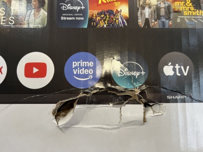 SALE OUT. Sharp 32HF2265E 32" (81cm) HD Ready Google TV | SALE OUT. Sharp 32HF2265E | 32 | Smart TV | Google TV | DAMAGED PACKAGING