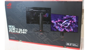 SALE OUT. ASUS ROG PG27UCWM Gaming Monitor 27" OLED 3840x2160/16:9/250cd/m2/0.03ms Display port, HDMI | SALE OUT. | Asus Warranty 36 month(s) | DAMAGED PACKAGING