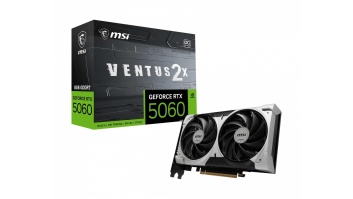 Graphics Card|MSI|NVIDIA|GeForce RTX 5060|2535 MHz|8 GB|GDDR7|128 bit|PCI Express x16 5.0|Active|RTX50608GVENTUS2XOCV1