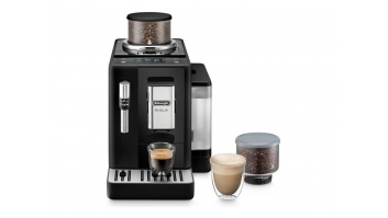 Delonghi Coffee Machine | EXAM 440.35.B RIVELIA | Pump pressure 19 bar | Built-in milk frother | Automatic | 1450 W | Onyx Black