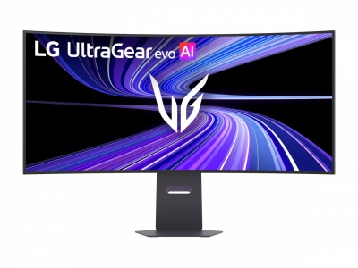 LG 45GX950B-B 45" UltraGear™ evo GX9, 5K2K OLED Curved/21:9/5120x2160/0.03ms/HDMI/DisplayPort, USB-C, Headphone Out | LG