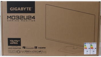 SALE OUT. Gigabyte Gaming Monitor 31,5" OLED MO32U24 | SALE OUT. | Gigabyte MO32U24 OLED | 31.5 " | QD-OLED | UHD | 240 Hz | 0.03 ms | 3840 x 2160 pixels | Warranty 36 month(s) | DAMAGED PACKAGING