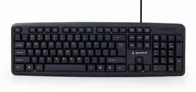 KEYBOARD STANDART USB ENG/BLACK KB-U-103 GEMBIRD