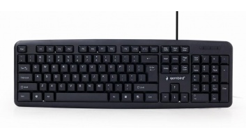 KEYBOARD STANDART USB ENG/BLACK KB-U-103 GEMBIRD