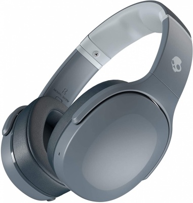 Skullcandy | Wireless Headphones | Crusher Evo | Wireless | Over-Ear | Microphone | Chill Grey