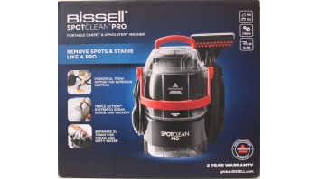 SALE OUT. | Bissell | Spot Cleaner | SpotClean Pro | Corded operating | Washing function | 750 W | Red/Titanium | 24 month(s) | - V | DAMAGED PACKAGING
