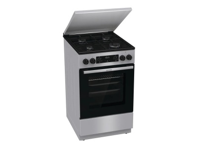 Gorenje GK5C42SJ | Cooker | Hob type Gas | Oven type Electric | Grey | Width 50 cm | Depth 59.4 cm | Grilling | Energy efficiency class A | 62 L