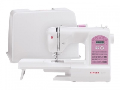 Singer | STARLET 6699 | Number of stitches 100 | Number of buttonholes 7 | White