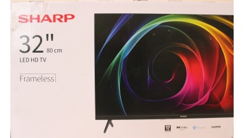 SALE OUT. Sharp 32HA1205E 32” (81cm) HD Ready TV | SALE OUT. | Sharp 32HA1205E | 32 | HD | Black | DAMAGED PACKAGING