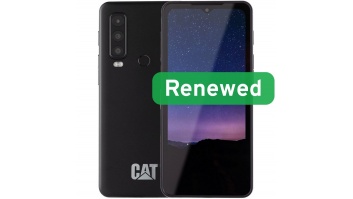 CAT Renewed | Grade C | S75 | 128 GB | Black | 5G | O