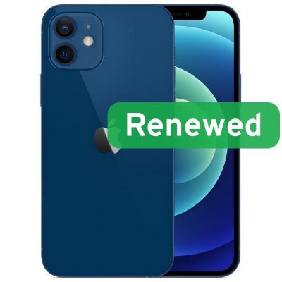 Apple Renewed | Grade C | iPhone 12 | 64 GB | Blue | 5G | O