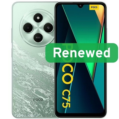Poco Renewed | Grade A | C75 | 128 GB | Green | LTE | O