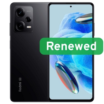 Xiaomi Renewed | Grade A | Redmi Note 12 Pro 5G | 128 GB | Midnight Black | 5G | O