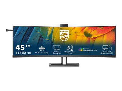 Philips | Curved Business Monito | 45B1U6900CH/00 | 44.5 " | VA | QHD | 32:9 | 60 Hz | 4 ms | 5120 x 1440 | 450 cd/m² | HDMI ports quantity 2