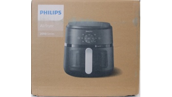 SALE OUT. Philips NA231/00 Airfryer, 1700 W, Pan volume 6.2 L, Black, Silver | Philips | Airfryer | NA231/00 | Power 1700 W | Capacity 6.2 L | Black/Silver | DAMAGED PACKAGING | 24 month(s)