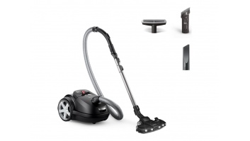 Philips XD8122/10 Performer LED Series 8000 Vacuum Cleaner, Black