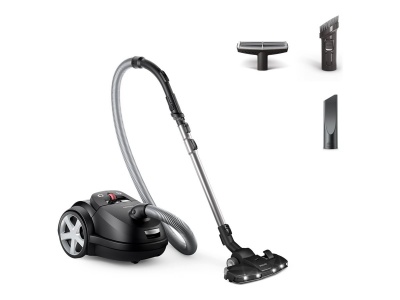 Philips XD8122/10 Performer LED Series 8000 Vacuum Cleaner, Black