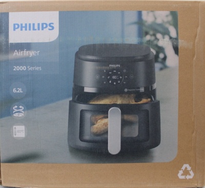 SALE OUT. Philips NA231/00 Airfryer, 1700 W, Pan volume 6.2 L, Black, Silver | Philips Airfryer | NA231/00 | Power 1700 W | Capacity 6.2 L | Black/Silver | DAMAGED PACKAGING, CRACKED BODY | 24 month(s)
