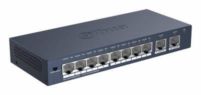 Switch|DAHUA|S3010-8ET2GT-90|Switch type Unmanaged|8xRJ-45 ports|RJ-45 Ports Type Fast Ethernet (10/100)|Power over Ethernet (PoE) Yes|S3010-8ET2GT-90